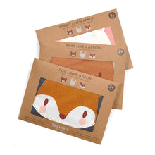 Load image into Gallery viewer, Bear Linen Apron - Toby Tiger
