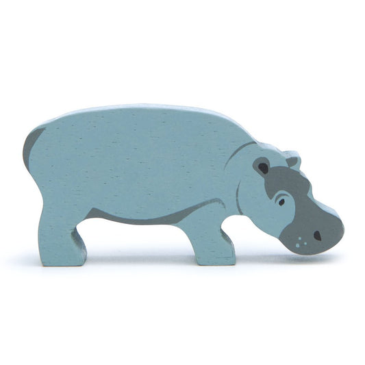 Wooden Safari Animal - Hippopotamus - Toby Tiger