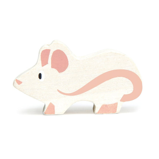 Wooden Farmyard Animal - Mouse - Toby Tiger