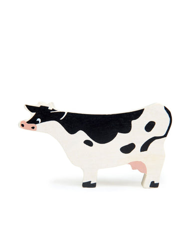 Wooden Farmyard Animal - Cow - Toby Tiger