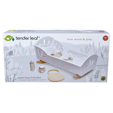 Load image into Gallery viewer, Sweet Swan Dolly Bed - Toby Tiger
