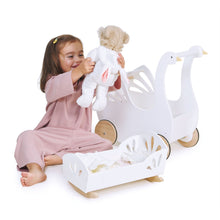 Load image into Gallery viewer, Sweet Swan Dolly Bed - Toby Tiger
