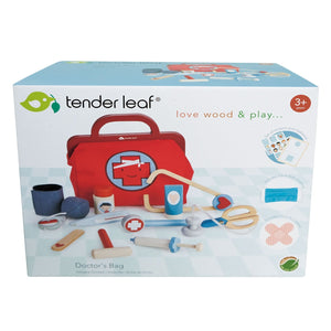 Tenderleaf Doctor's Bag Set - Toby Tiger