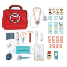 Load image into Gallery viewer, Tenderleaf Doctor&#39;s Bag Set - Toby Tiger
