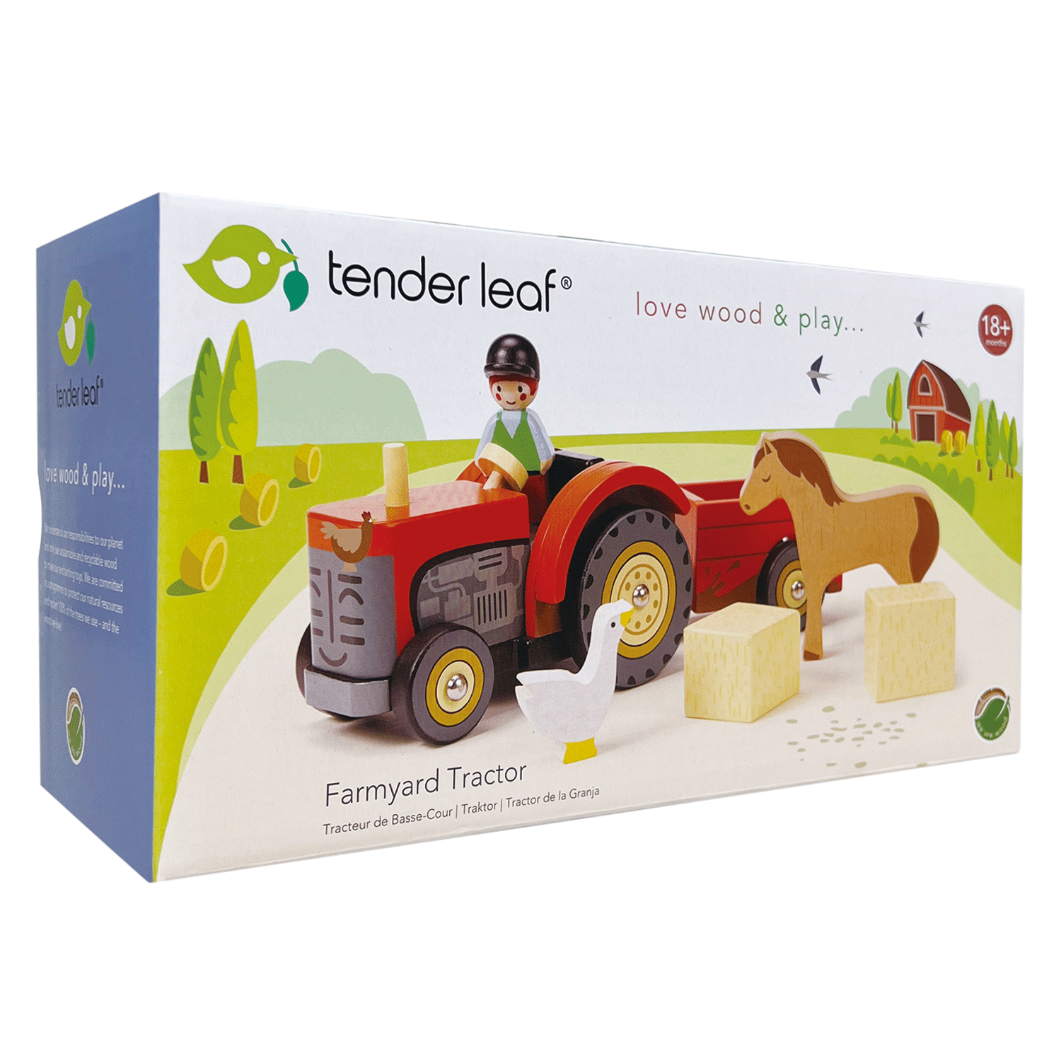 Farmyard Tractor - Toby Tiger
