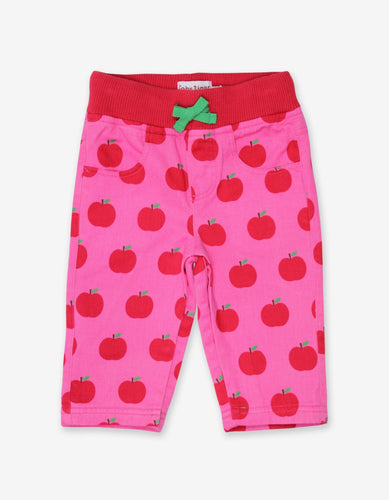 Apple Twill Baby Trousers - Toby Tiger
