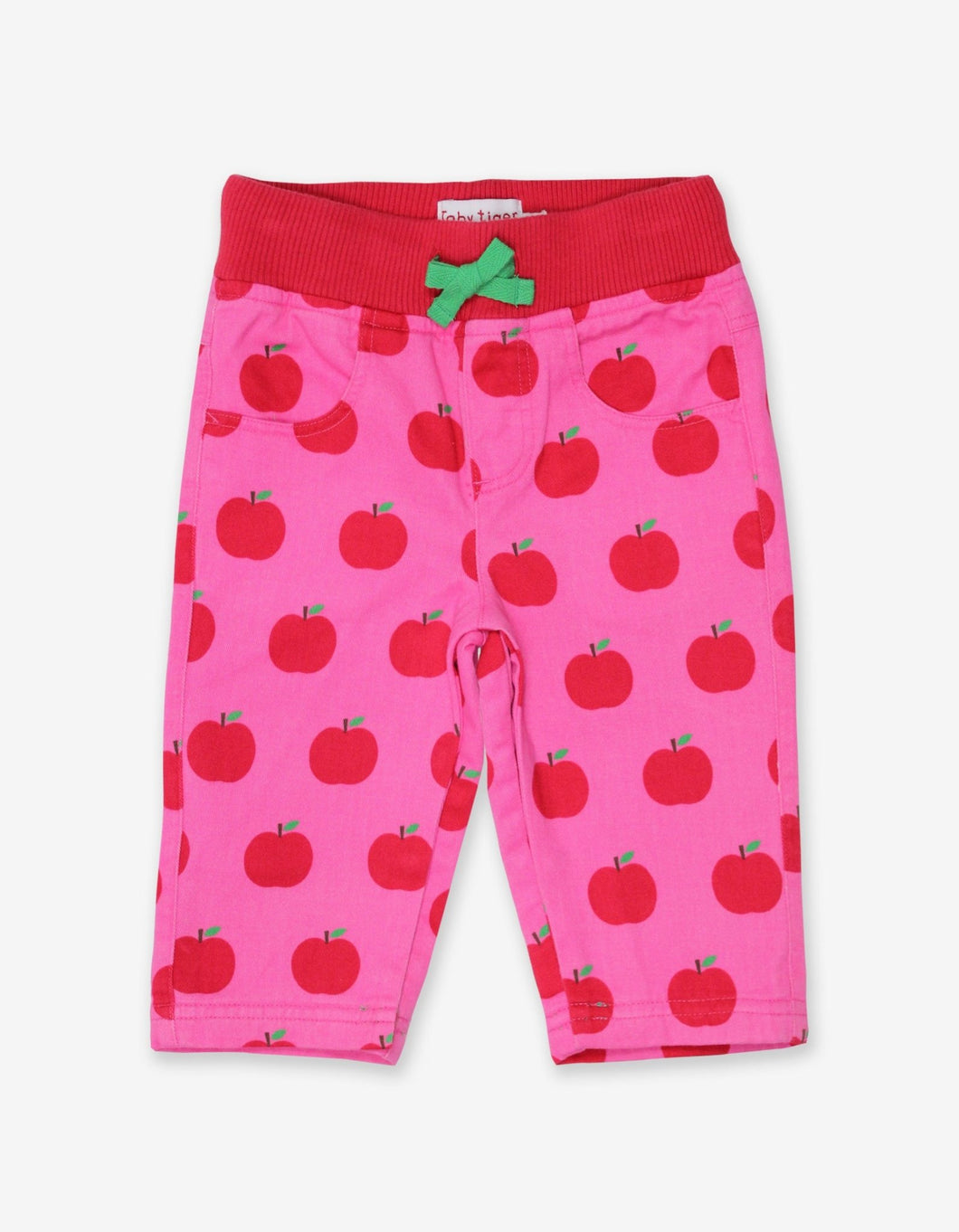 Apple Twill Baby Trousers - Toby Tiger