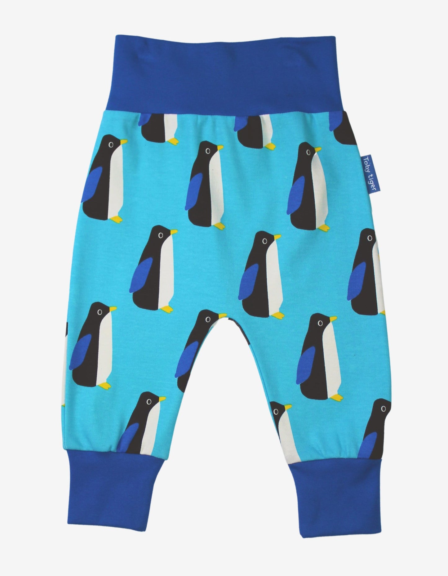 Organic Penguin Print Yoga Pant - Toby Tiger