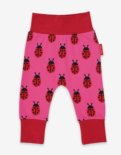 Organic Ladybird Print Yoga Pants - Toby Tiger