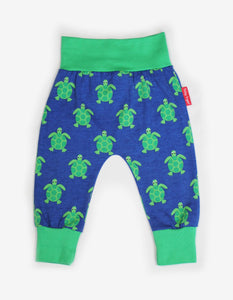 Organic Turtle Print Yoga Pants - Toby Tiger