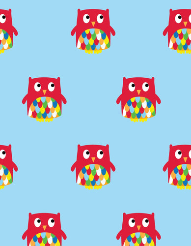 Owl Wrapping Paper - Toby Tiger